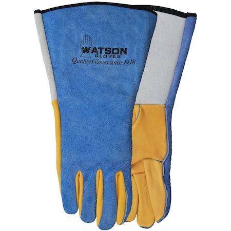 Watson Gloves Gauntlet Cuff, Wing Thumb, Deerskin, XL, 1 PR 2752-X